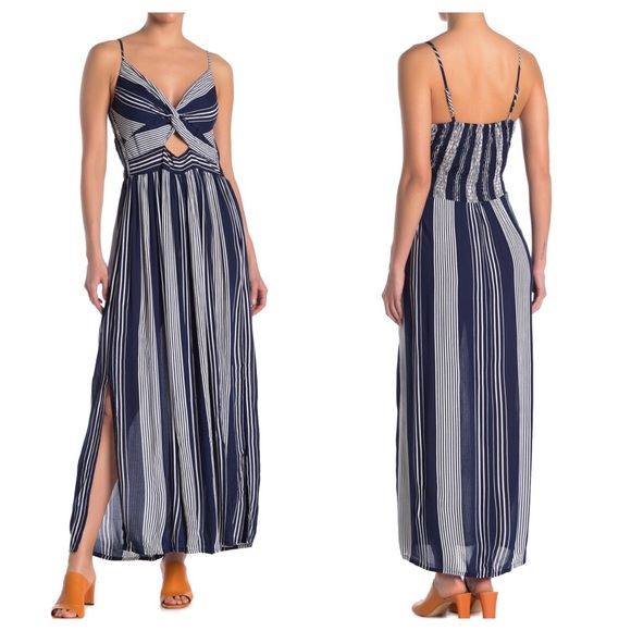 Angie Dresses & Skirts - NEW Angie twist front keyhole maxi NWOT